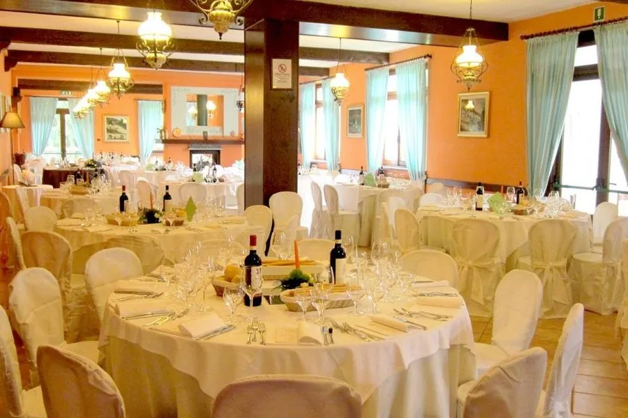 La sala del ristorante